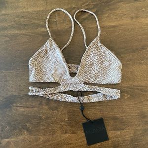 Acacia Swimwear Bikini Top Haku Lining Top NEW